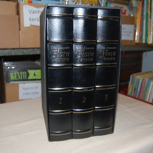 Elias Lönnrotin Flora Fennica 1-3 + kotelo